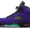 Air Jordan 5 Retro Alternate Grape Sneakers Reps - 136027-500 | best replica sneaker sites