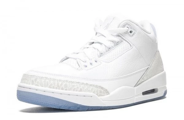 Air Jordan 3 Retro Pure White Sneakers Reps - 136064-111 | buy reps sneakers website