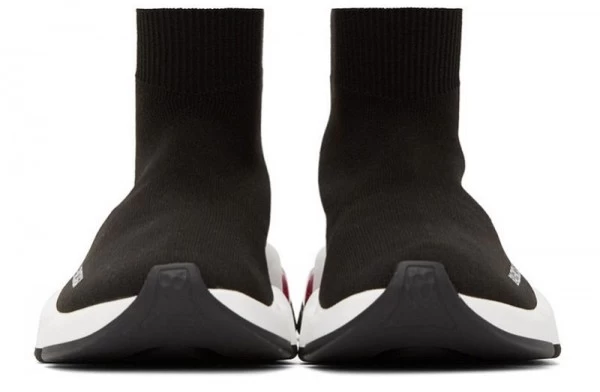 Balenciaga Speed Trainer Clear Sole Black Pink - 201342F127037 | best replica ret sneaker sites