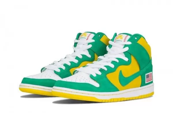 SB Dunk High Oakland Athletics Sneakers Reps - 305050-337 | buy reps sneakers website