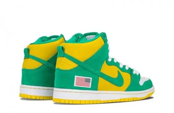 SB Dunk High Oakland Athletics Sneakers Reps - 305050-337 | buy reps sneakers website
