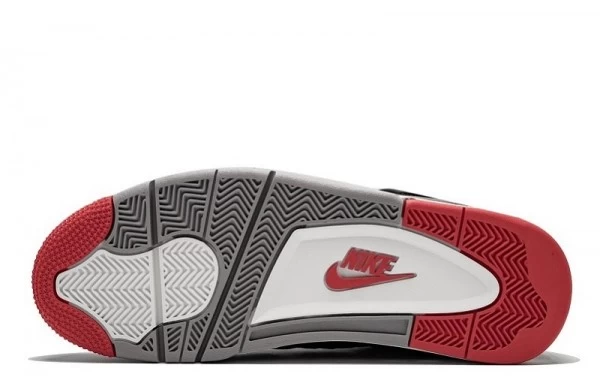 Air Jordan 4 Retro Bred Fire Red Sneakers Reps - 308497-060 | good reps for shoes