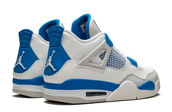 Air Jordan 4 Retro Military Blue Sneakers Reps - 308497-105 | buy reps sneakers website