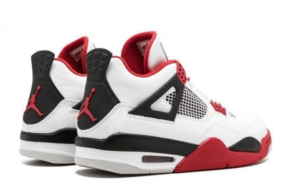 Air Jordan 4 Retro Fire Red Sneakers Reps - 308497-110 | good reps for shoes, ret sneakers