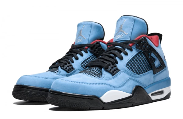 Travis Scott x Air Jordan 4 Retro Cactus Jack Sneakers Reps - 308497-406 | good reps for shoes ret