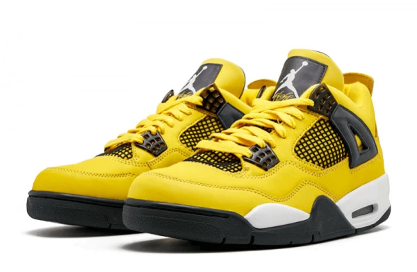 Air Jordan 4 Retro Lightning Sneakers Reps - 314254-702 | best replica sneaker sites