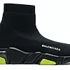 Balenciaga Speed Trainer Clear Sole Black Yellow Fluo - 360-517319W07U01007 | good reps ret for shoes