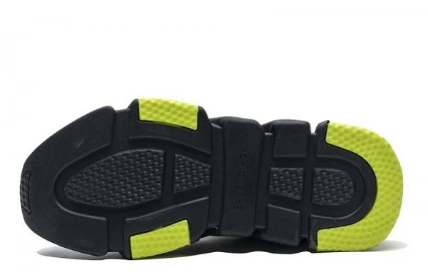 Balenciaga Speed Trainer Clear Sole Black Yellow Fluo - 360-517319W07U01007 | good reps ret for shoes