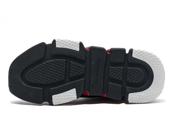 Balenciaga Speed Trainer Clear Sole Black Red - 360-517319W07U01412 | buy reps ret sneakers website