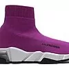 Balenciaga Speed Trainer Clear Sole Fuchsia White - 360-517319W07U01911 | sneaker rep ret websites