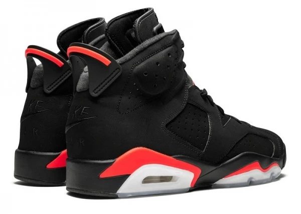 Air Jordan 6 Retro Black Infrared Sneakers Reps - 384664-060 | buy reps sneakers website,good reps for shoes