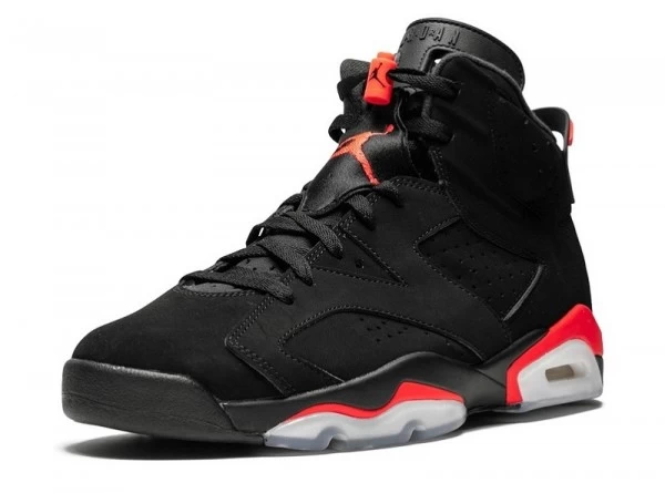 Air Jordan 6 Retro Black Infrared Sneakers Reps - 384664-060 | buy reps sneakers website,good reps for shoes