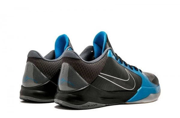 Zoom Kobe 5 Dark Knight Sneakers Reps - 386429-001 | sneaker rep websites,ret sneakers