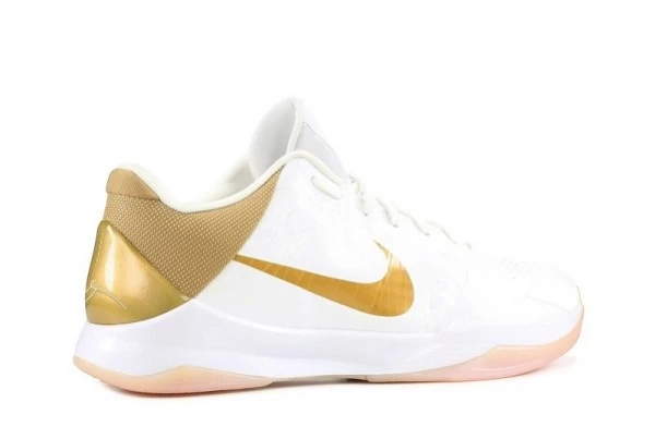 Zoom Kobe 5 Big Stage Home Sneakers Reps - 386429-108 | good reps for shoes