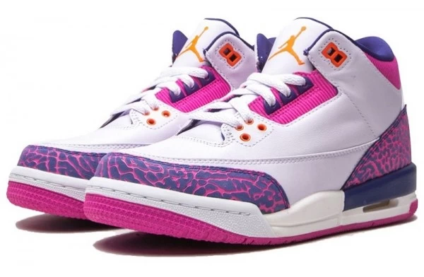 Air Jordan 3 Retro Barely Grape Sneakers Reps - 441140-500 | good reps for shoes