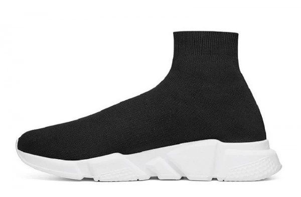Balenciaga Speed Trainer Mid Black White - 458653-W05G0-1000 | best replica ret sneaker sites