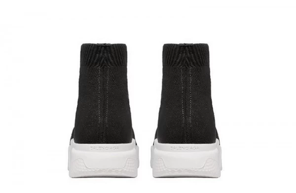 Balenciaga Speed Trainer Mid Black White - 458653-W05G0-1000 | best replica ret sneaker sites