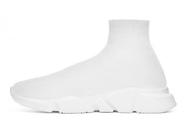 Balenciaga Speed Trainer Mid Triple White - 483502-W05G0-9000 | buy reps ret sneakers website