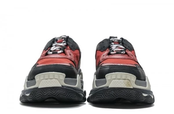 Balenciaga Triple S Black Red Grey - 483513W06E11006 | good reps ret for shoes