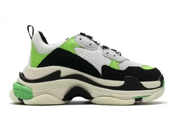 Balenciaga Triple S White Green - 483513W06E11008 | best replica sneaker ret sites