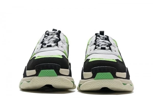 Balenciaga Triple S White Green - 483513W06E11008 | best replica sneaker ret sites