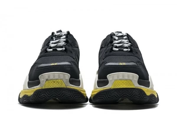 Balenciaga Triple S Black Yellow - 483513W06E11078 | sneaker rep ret websites