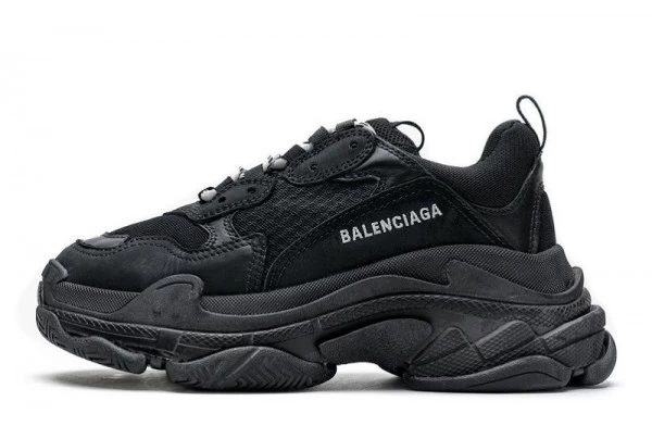 Balenciaga Triple S Black Reps - 483513W06E22323 | best replica ret sneaker sites