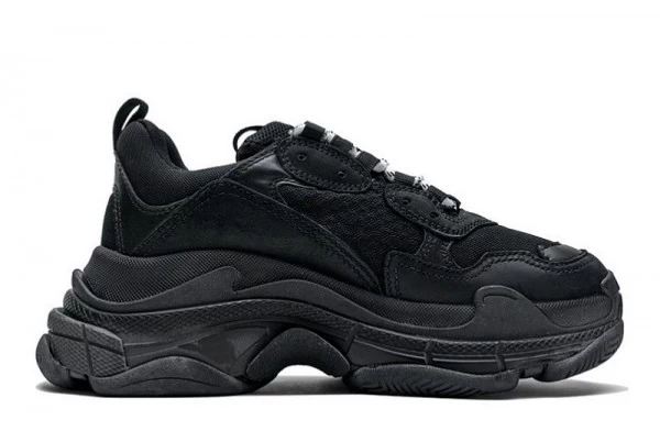 Balenciaga Triple S Black Reps - 483513W06E22323 | best replica ret sneaker sites