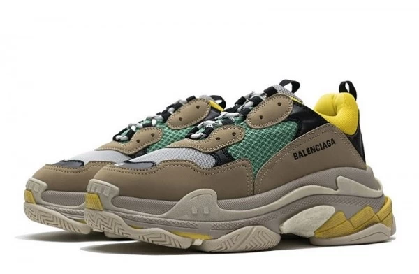 Balenciaga Triple S Green Yellow - 483513W06E37070 | good reps ret for shoes