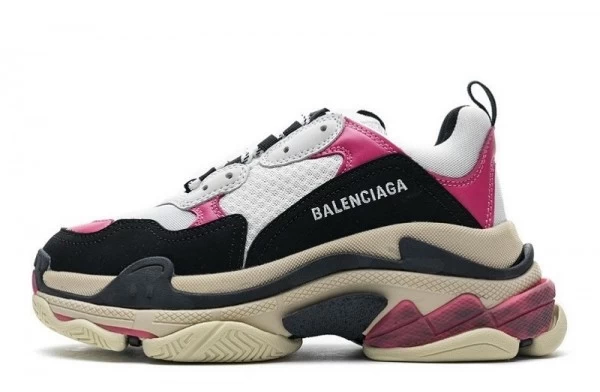 Balenciaga Triple S Black Pink - 483513W06E88080 | best replica ret sneaker sites