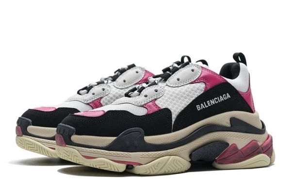 Balenciaga Triple S Black Pink - 483513W06E88080 | best replica ret sneaker sites