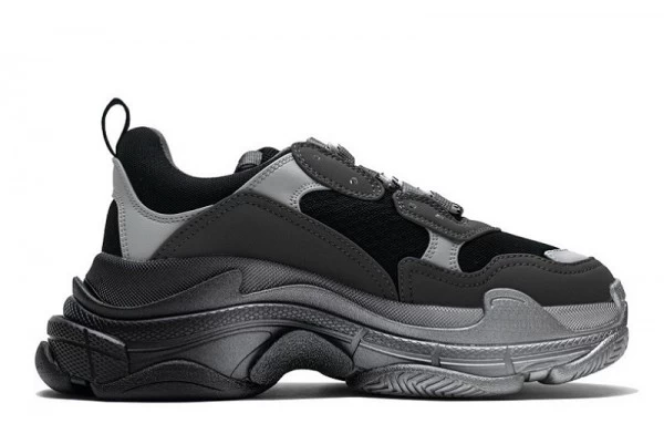 Balenciaga Triple S Black Grey Silver - 483546W06F10841 | buy reps ret sneakers website