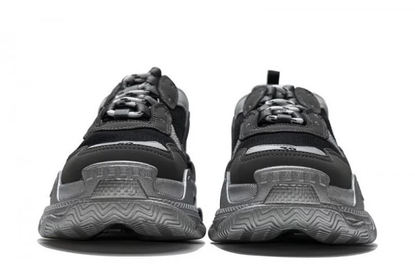 Balenciaga Triple S Black Grey Silver - 483546W06F10841 | buy reps ret sneakers website