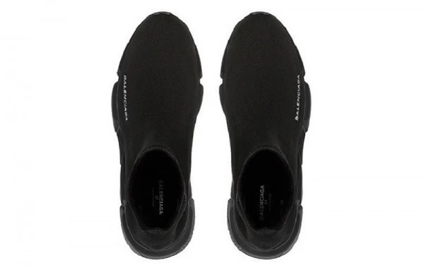 Balenciaga Speed Trainer Mid Triple Black - 485625W05G01000 | sneaker rep ret websites
