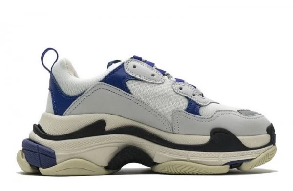 Balenciaga Triple S Black Blue Violet - 490672W09O51005 | good reps ret for shoes