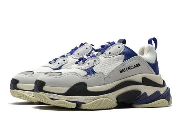 Balenciaga Triple S Black Blue Violet - 490672W09O51005 | good reps ret for shoes