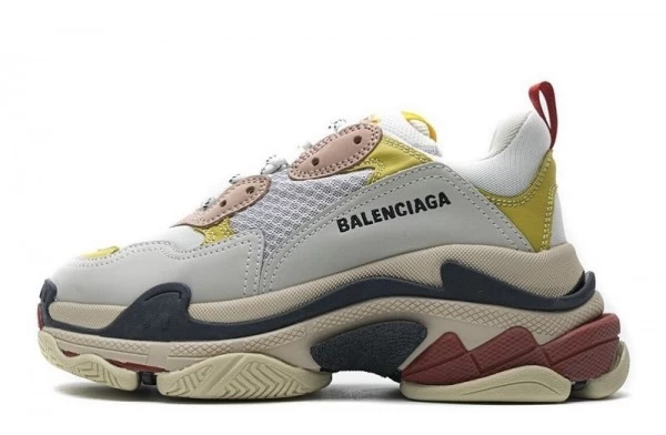 Balenciaga Triple S Black Yellow Pink - 490672W09O59035 | buy reps ret sneakers website