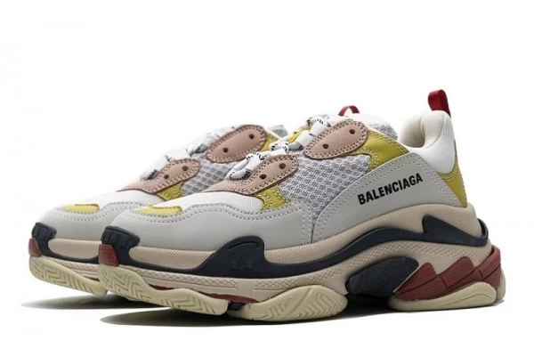 Balenciaga Triple S Black Yellow Pink - 490672W09O59035 | buy reps ret sneakers website