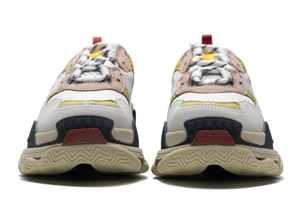 Balenciaga Triple S Black Yellow Pink - 490672W09O59035 | buy reps ret sneakers website