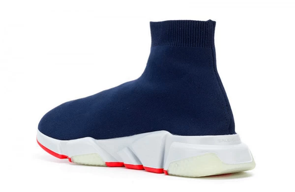 Balenciaga Speed Trainer Mid Blue Orange - 506344W05G0-4102 | best replica ret sneaker sites