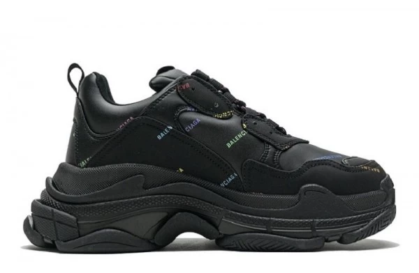 Balenciaga Triple S Black Letter Colorful - 524039W2FA11210 | best replica sneaker ret sites