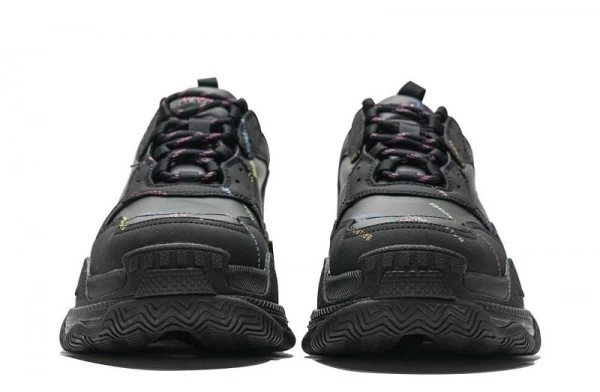 Balenciaga Triple S Black Letter Colorful - 524039W2FA11210 | best replica sneaker ret sites