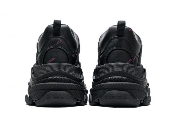 Balenciaga Triple S Letter Black Pink - 524039W2FA17635 | sneaker rep ret websites
