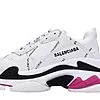 Balenciaga Triple S Letter White Rose Red - 524039W2FA49155 | sneaker rep ret websites