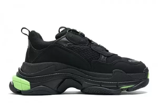 black balenciaga sneakers