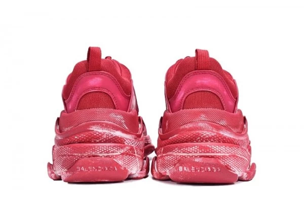 Balenciaga Triple S Dark Red White - 524039W3CN36000 | best replica sneaker ret sites