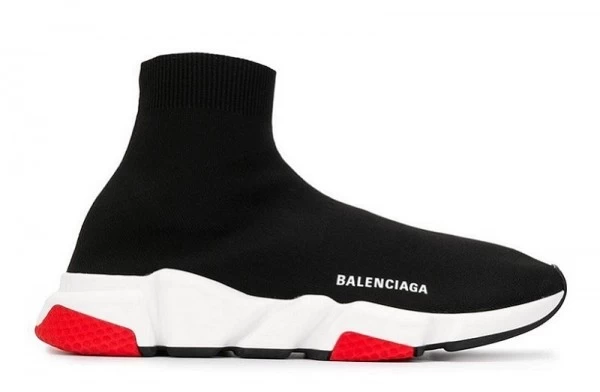 Balenciaga Speed Trainer Mid Black Red - 525715-W05G0-1000 | good reps ret for shoes