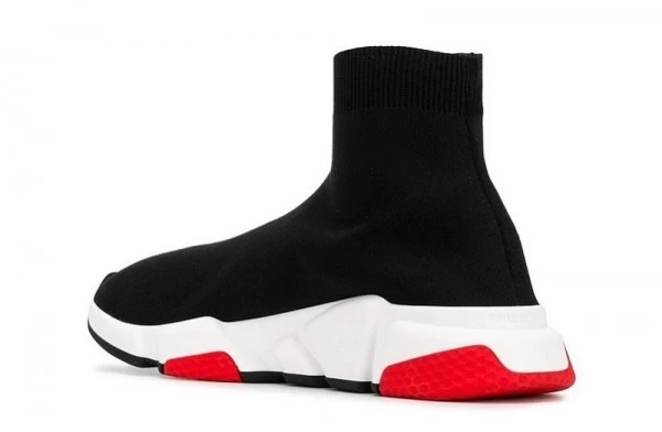 Balenciaga Speed Trainer Mid Black Red - 525715-W05G0-1000 | good reps ret for shoes