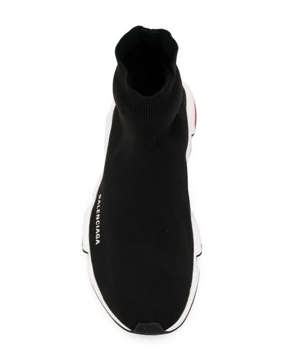 Balenciaga Speed Trainer Mid Black Red - 525715-W05G0-1000 | good reps ret for shoes