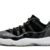 Air Jordan 11 Retro Barons Black Metallic Silver White Sneakers Reps - 528895-010 | good reps for shoes